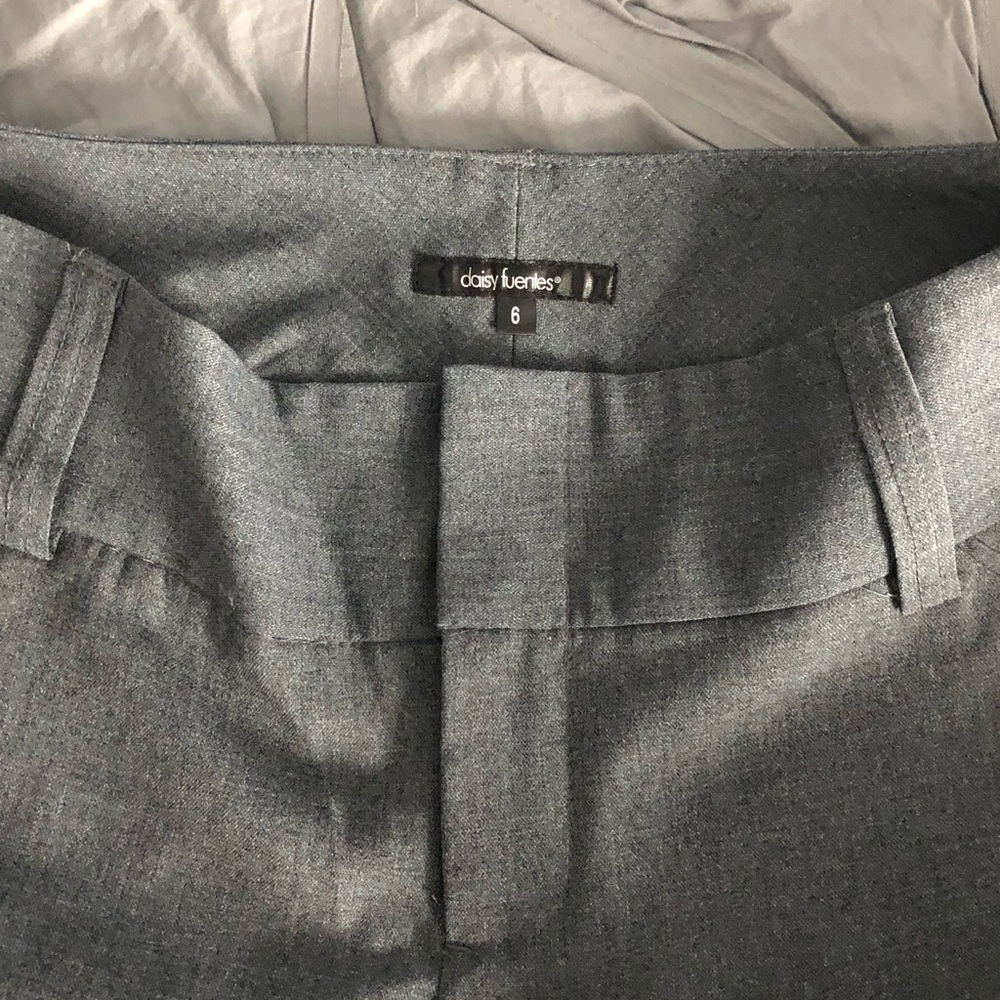 Grey dress pants